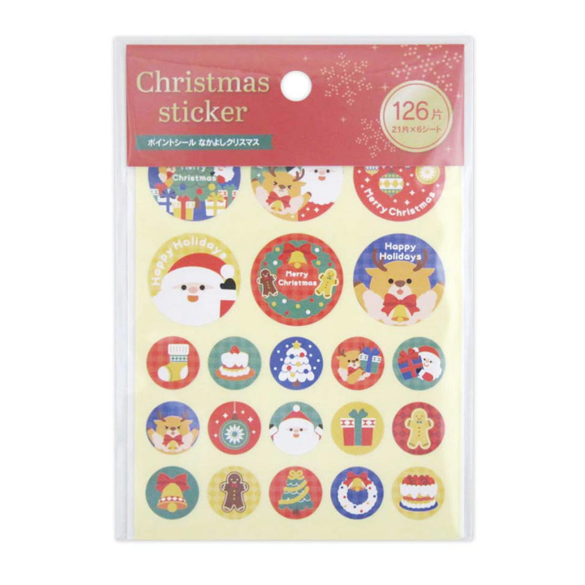 ポイントシール なかよしクリスマス CB 126片 305496