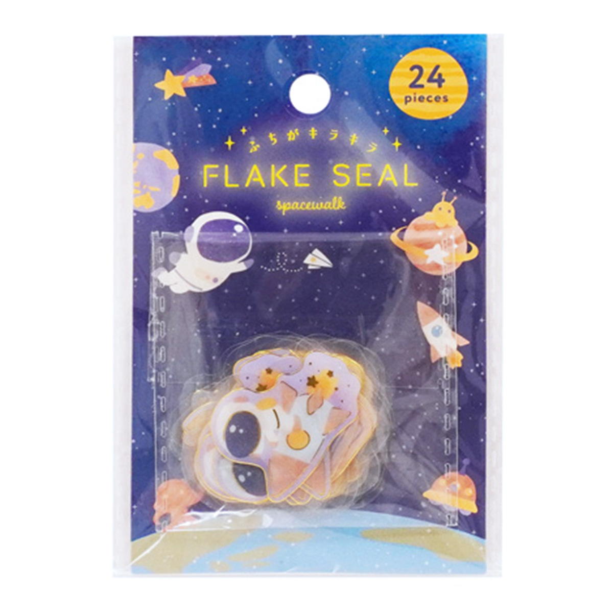 フレークシール 宇宙柄 305597