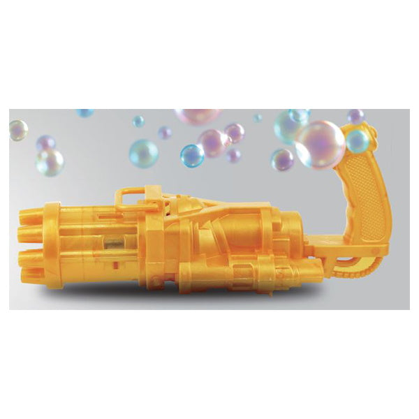 【OUTLET】シャボン玉 電動 自動 バブルメーカー シャボン玉製造機 電動バブルガン 金 しゃぼん玉 306363