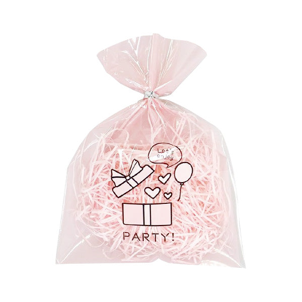 【OUTLET】ラッピング クリアバッグS8P パーティー 306614