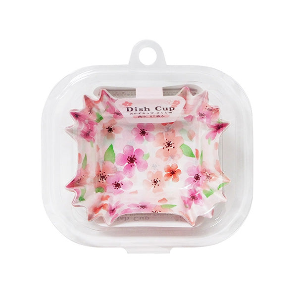【OUTLET】おかずカップさくら角小27枚 306787