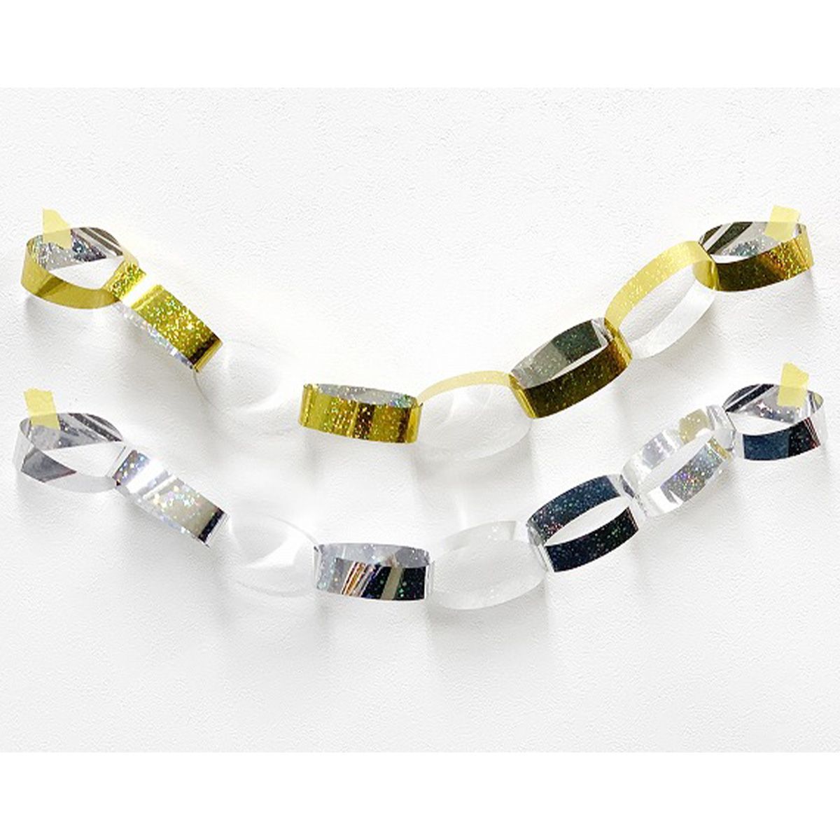 【OUTLET】チェーンガーランド 壁飾り チェーンリングガーランド 70P 307041