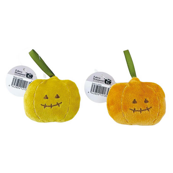 縫いぐるみ カボチャのお化け オーナメント ハロウィン 小 50×62mm 307067