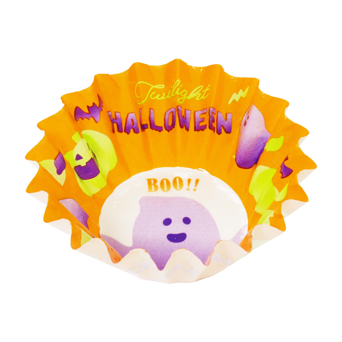 【在庫限り】おかずカップ 6号 24枚 グラデーションハロウィン 307188