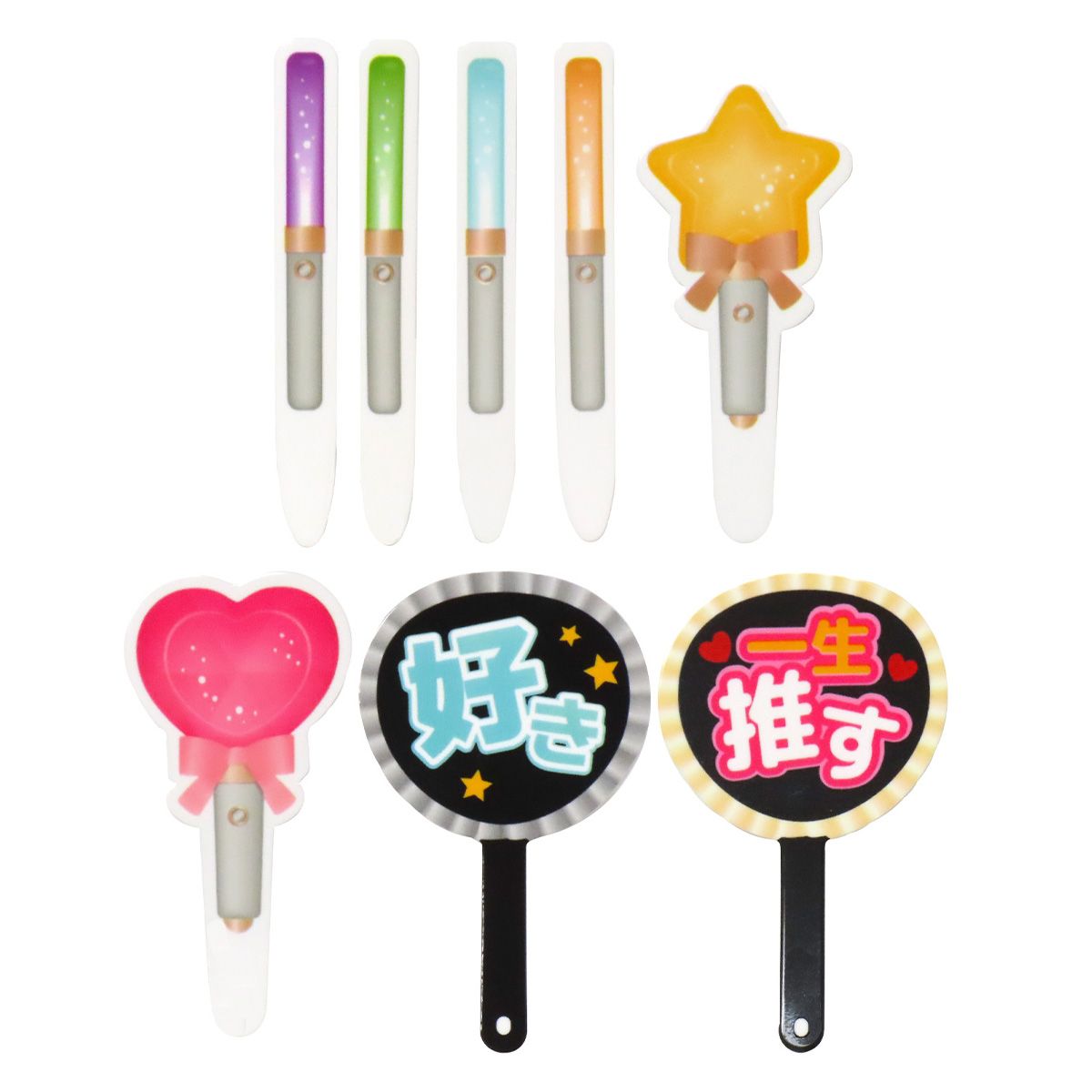 【OUTLET】ケーキピック ケーキトッパー デコレーションピックス 応援グッズ 307466