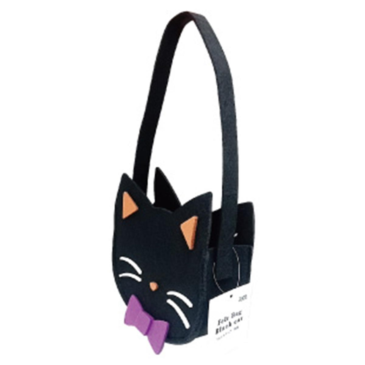 フェルトバッグ 黒猫 307776
