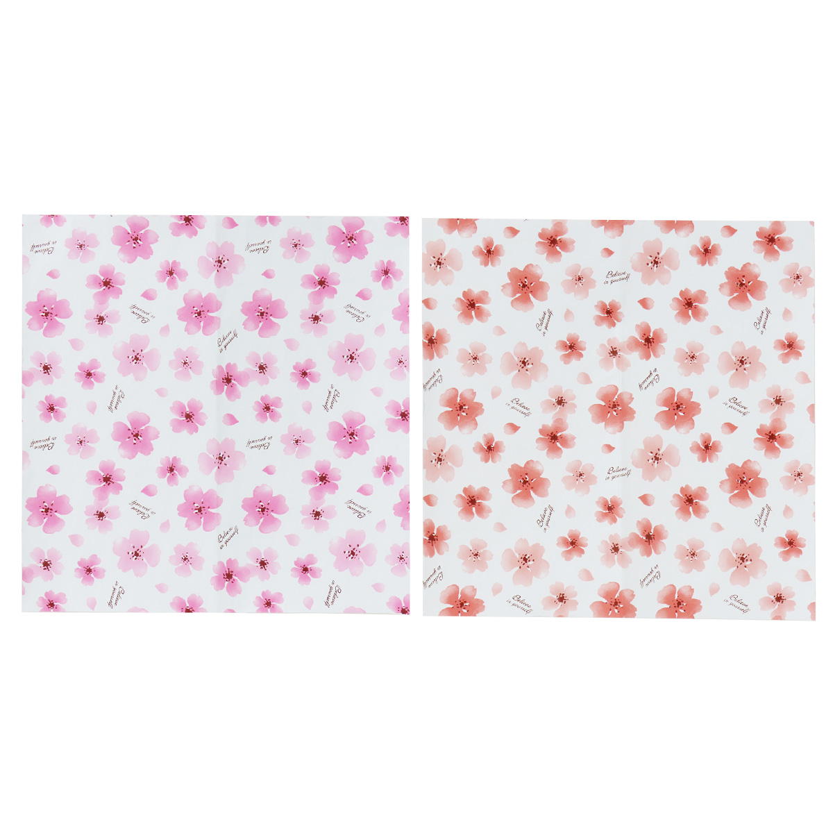 【在庫限り】おむすびホイルシートさくら柄18×18cm5枚 307896