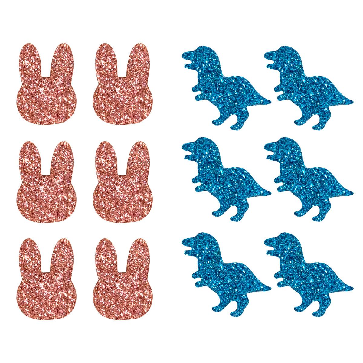 【OUTLET】ニコニコキッズ ラメワッペン 307964