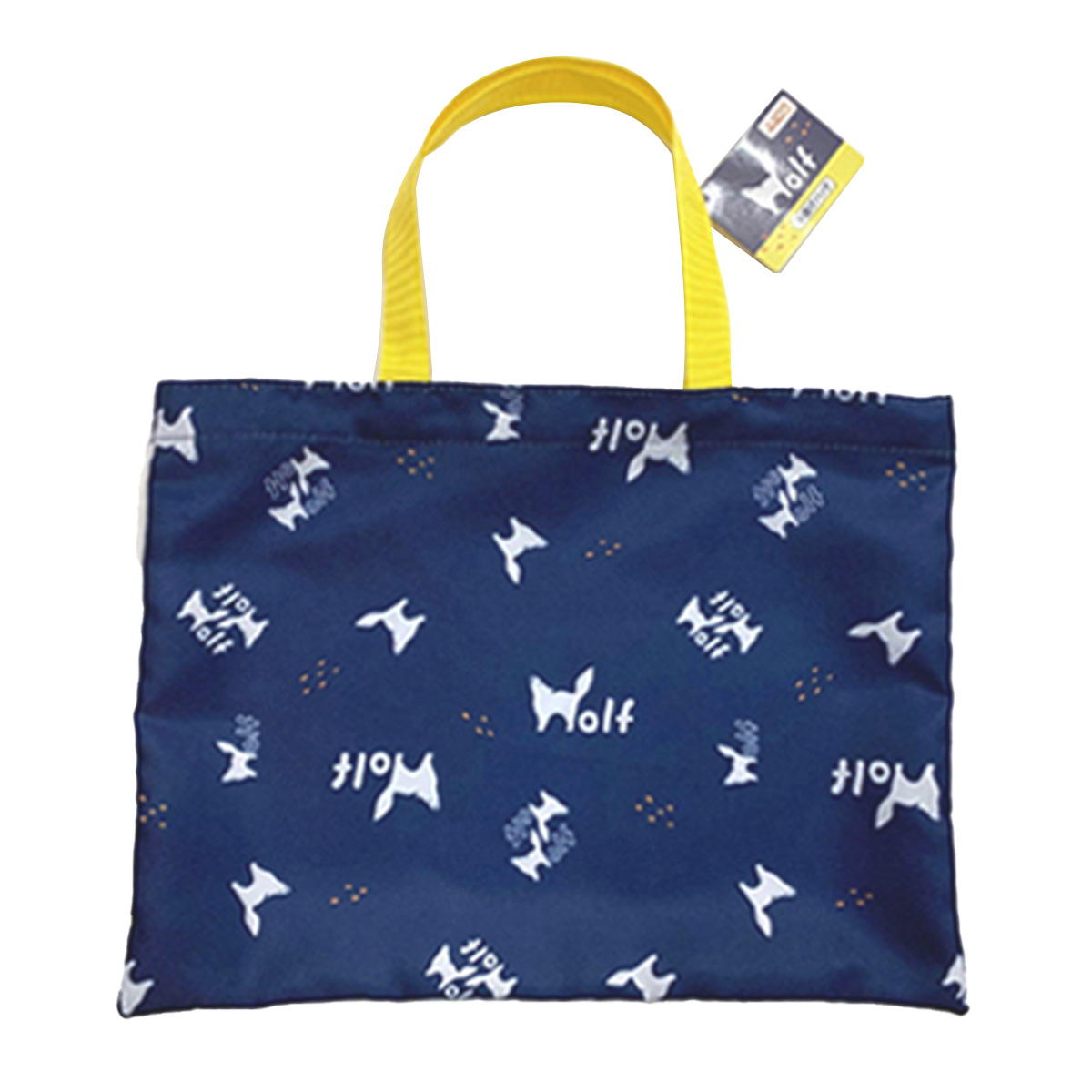 【OUTLET】WOLF柄手提げバッグ 307975