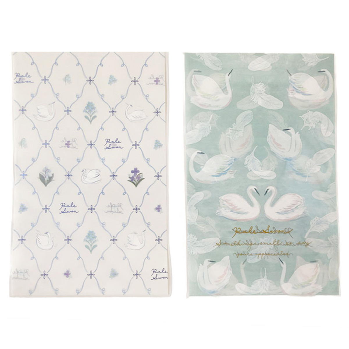 クリアバッグ L 4P ペールスワン 308920