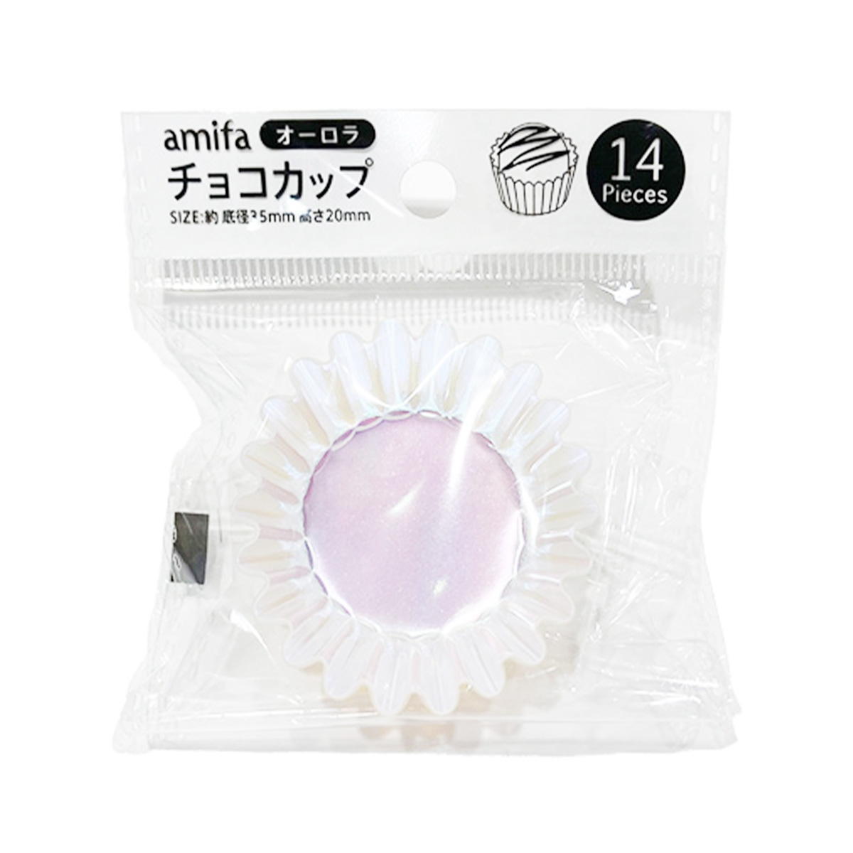 オーロラチョコカップ 14枚入 308939