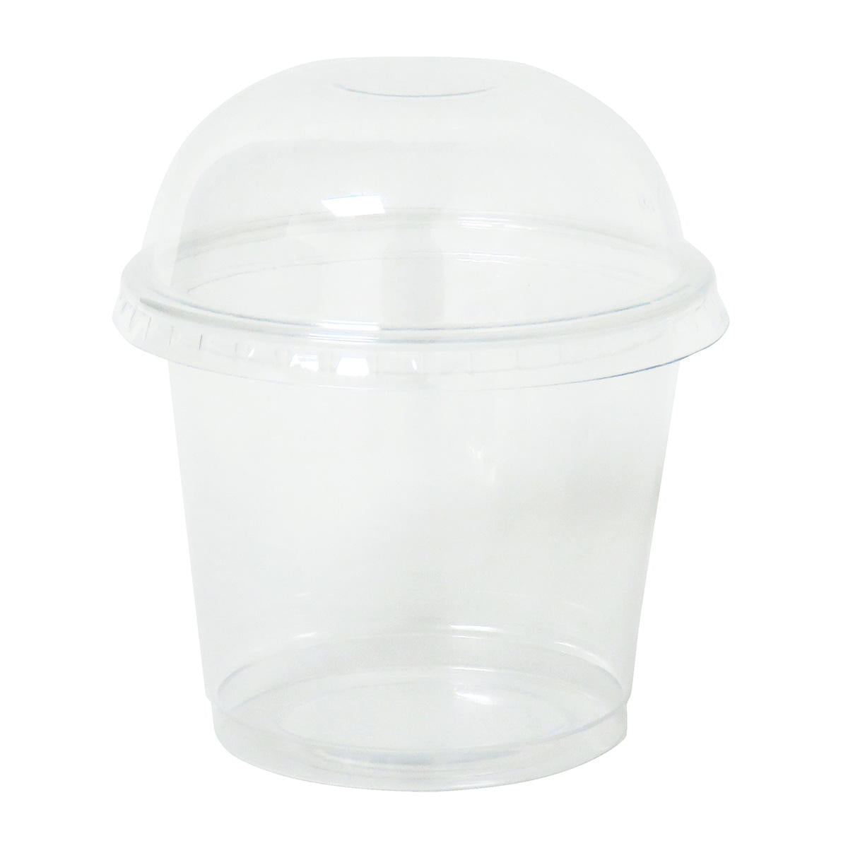 ドーム型フタ付きデザートカップ200ml4セット 308973