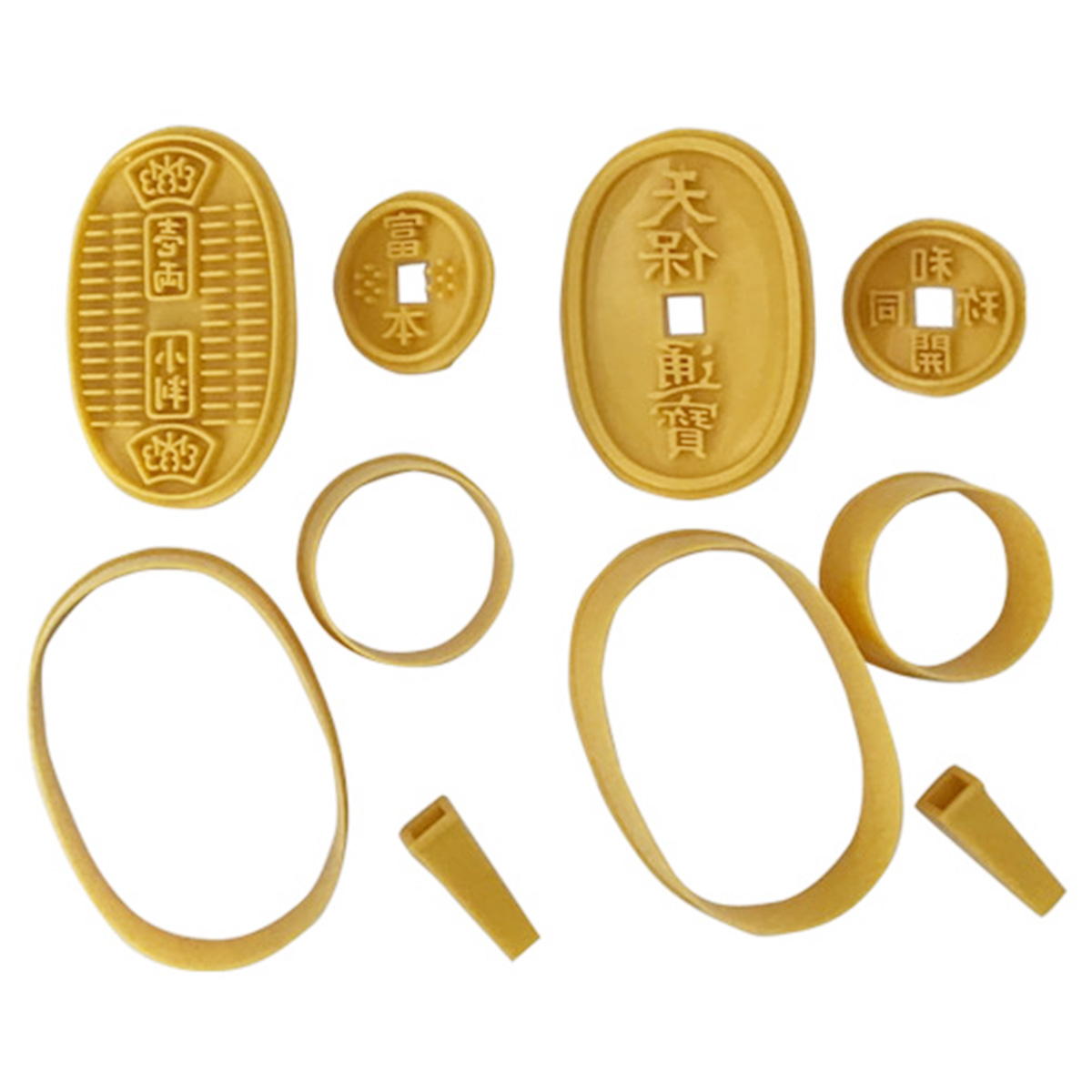 クッキー抜き型 2P 古銭 308992