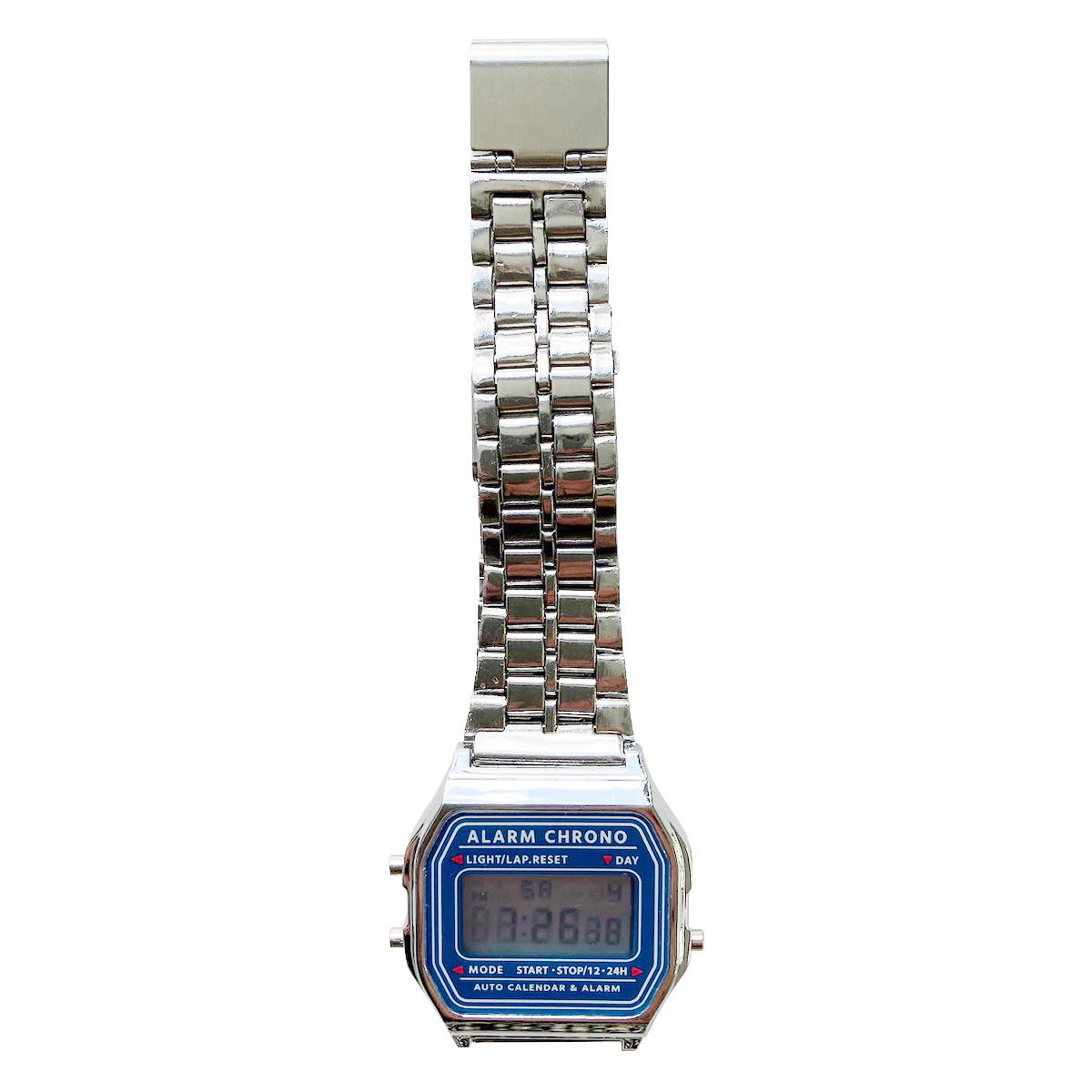 メタルデジタル時計NV 309410