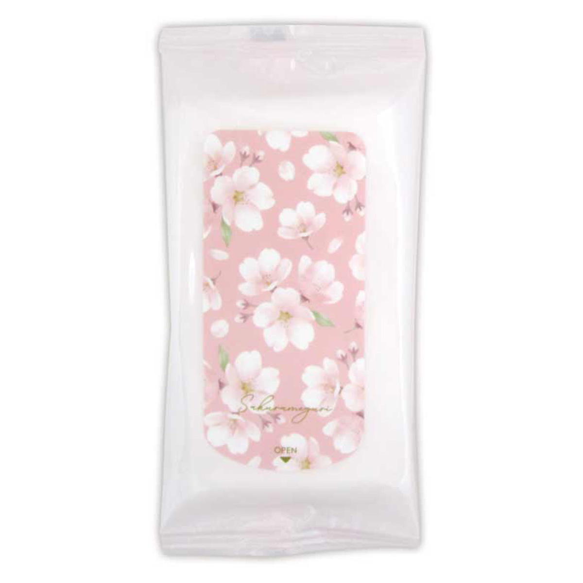 99%除菌ウエットティシュ携帯用桜巡りSE10枚3個入 309530