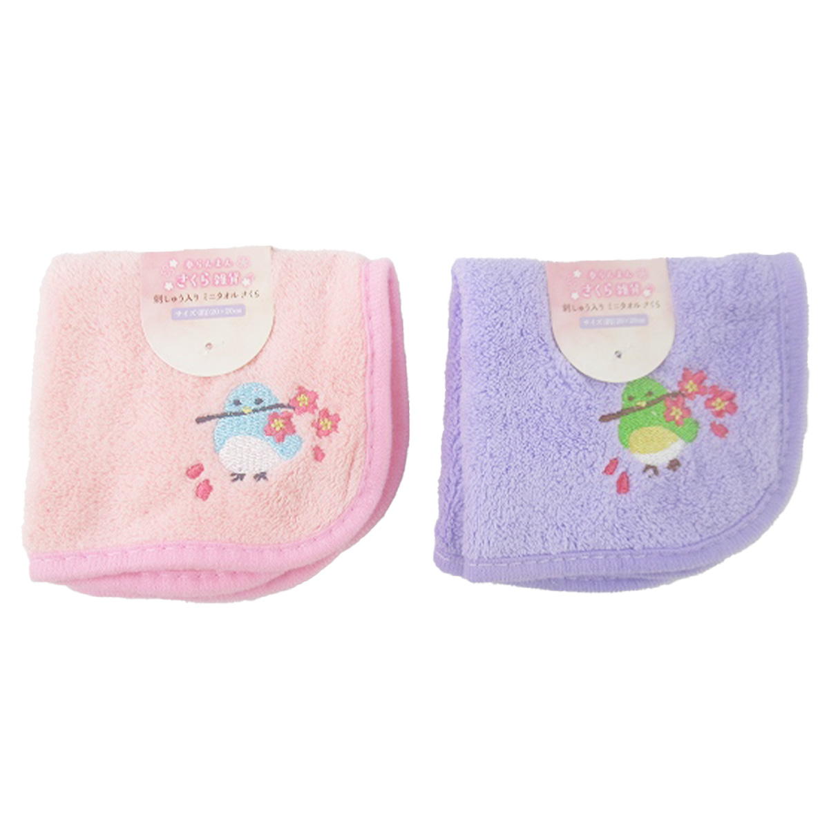 刺しゅう入りミニタオルさくら 309576