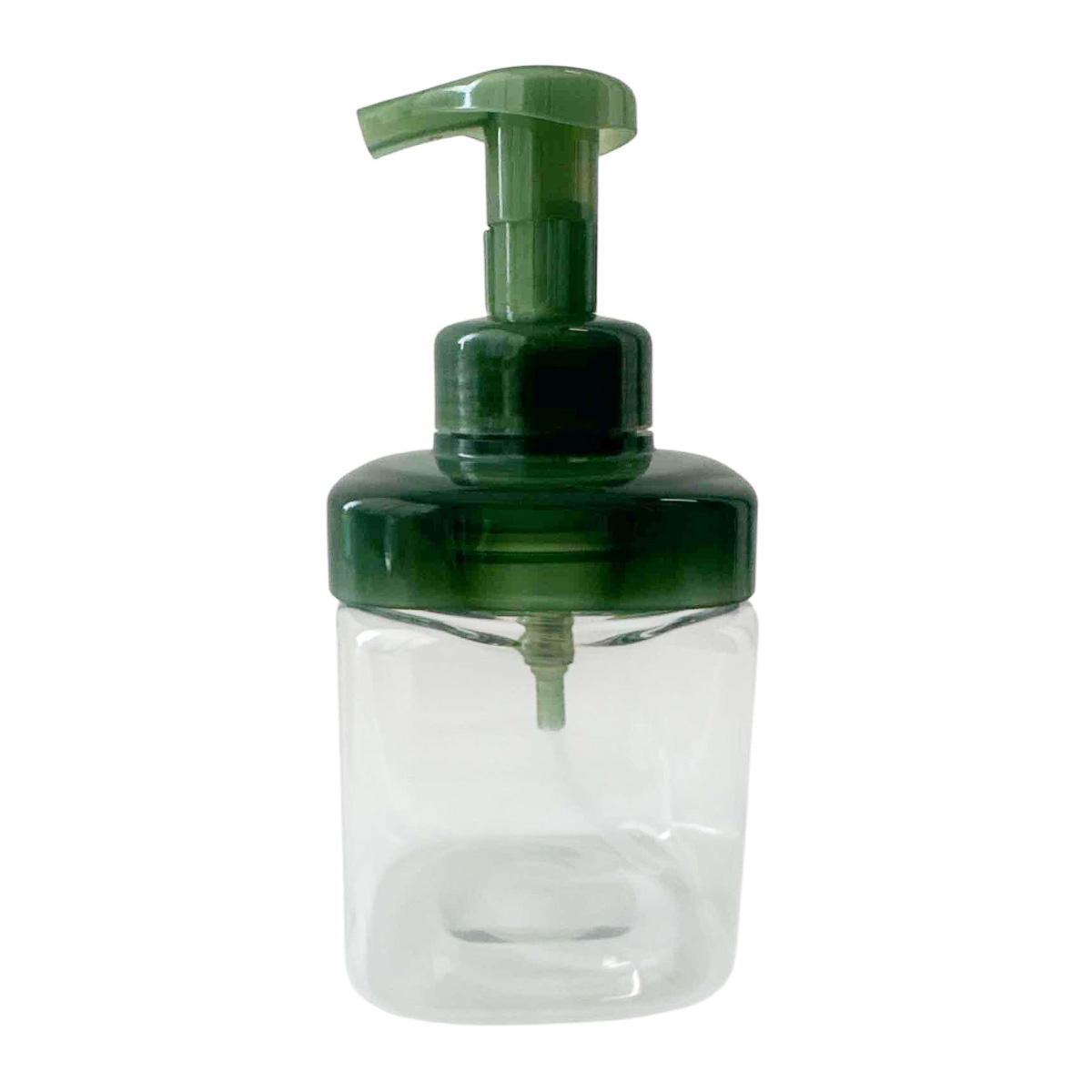 1dp 広口泡ボトル400ML 角 グリーン 311546