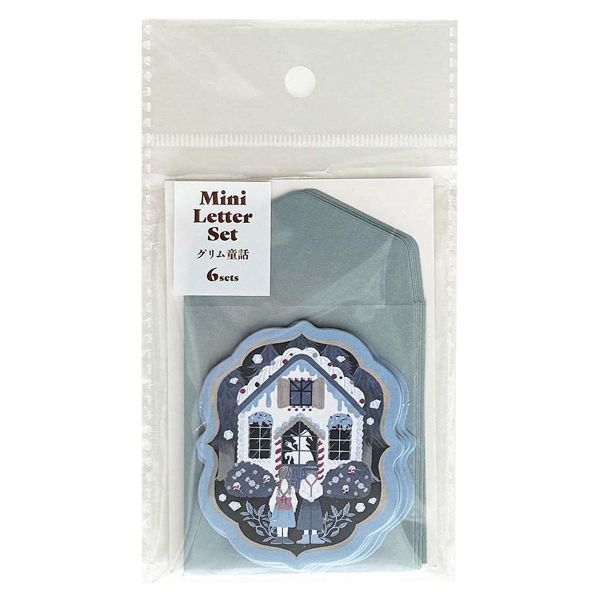 ミニレターセット 封筒付 6P グリム童話 311612