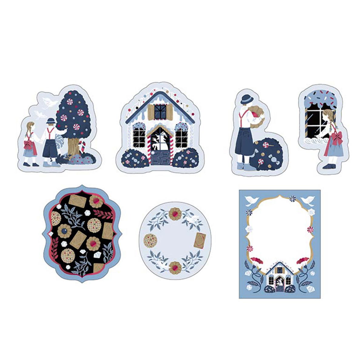 【OUTLET】フレークシール 21P グリム童話 311622