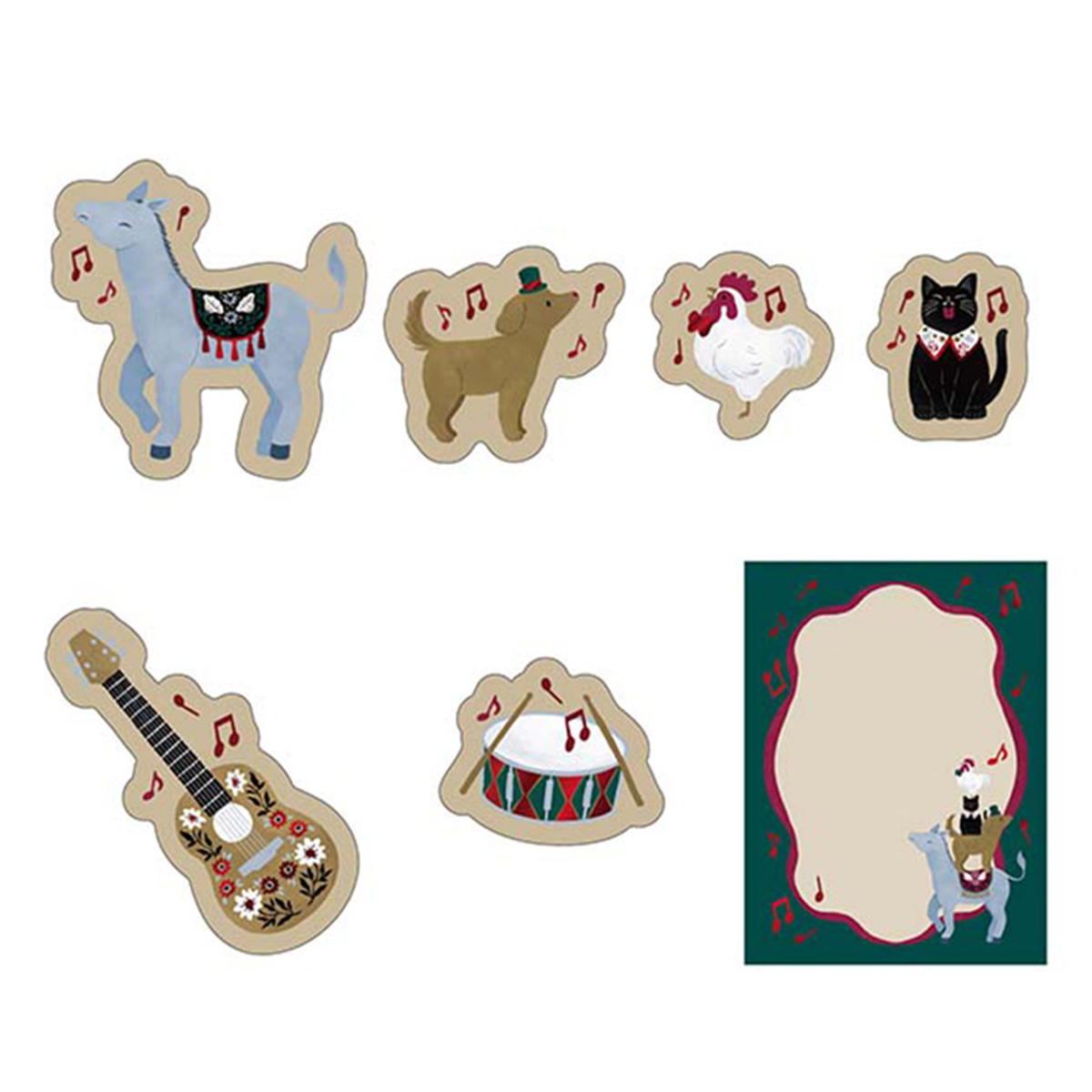 【OUTLET】フレークシール 21P グリム童話 311622