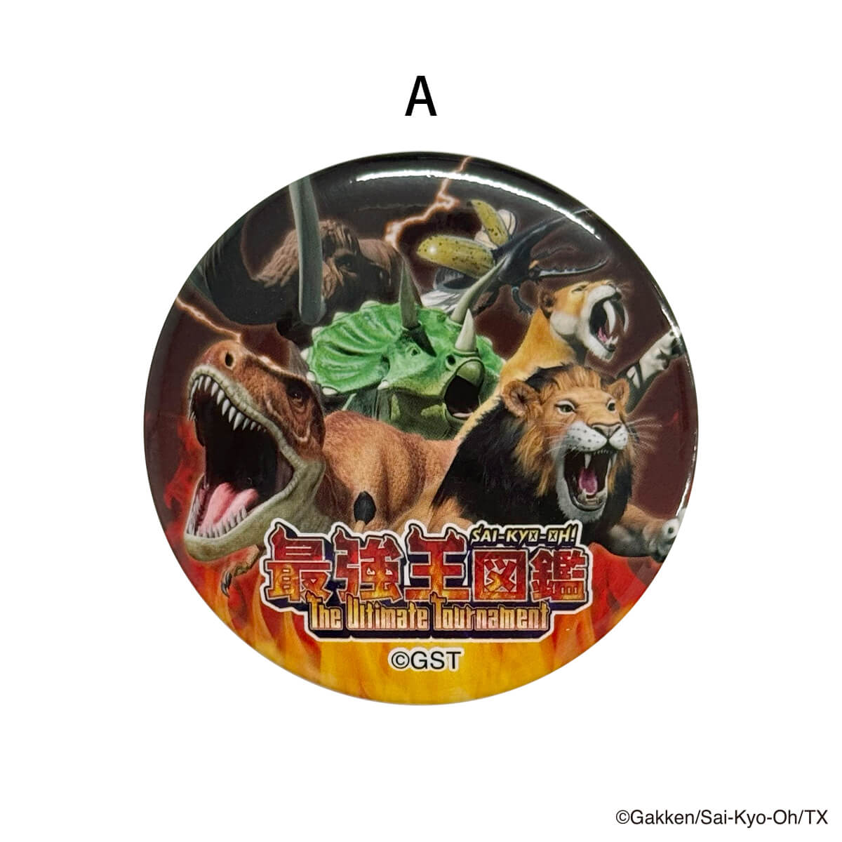 【OUTLET】最強王図鑑 缶バッジ 311637