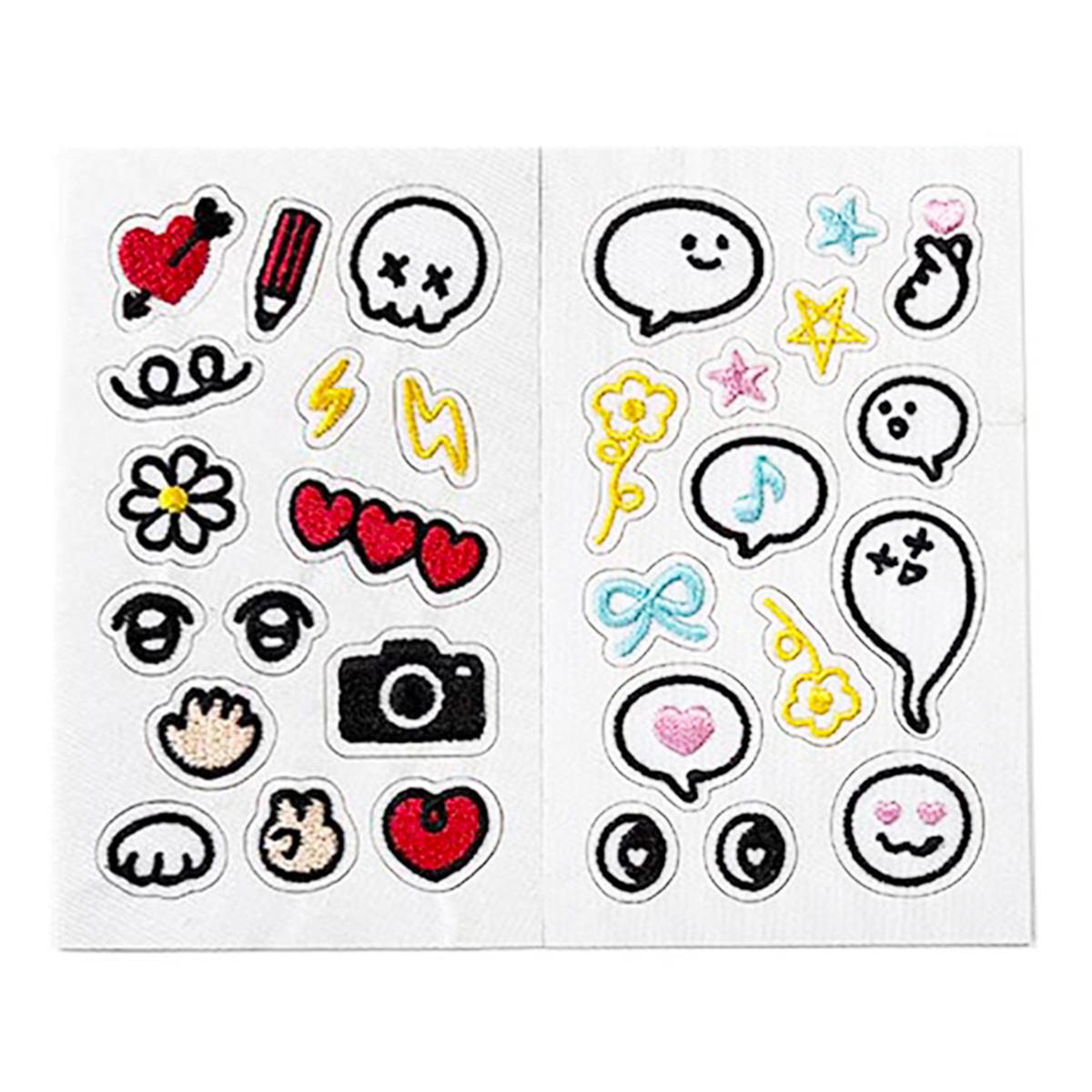 刺しゅうワッペンシートモチーフB 312361