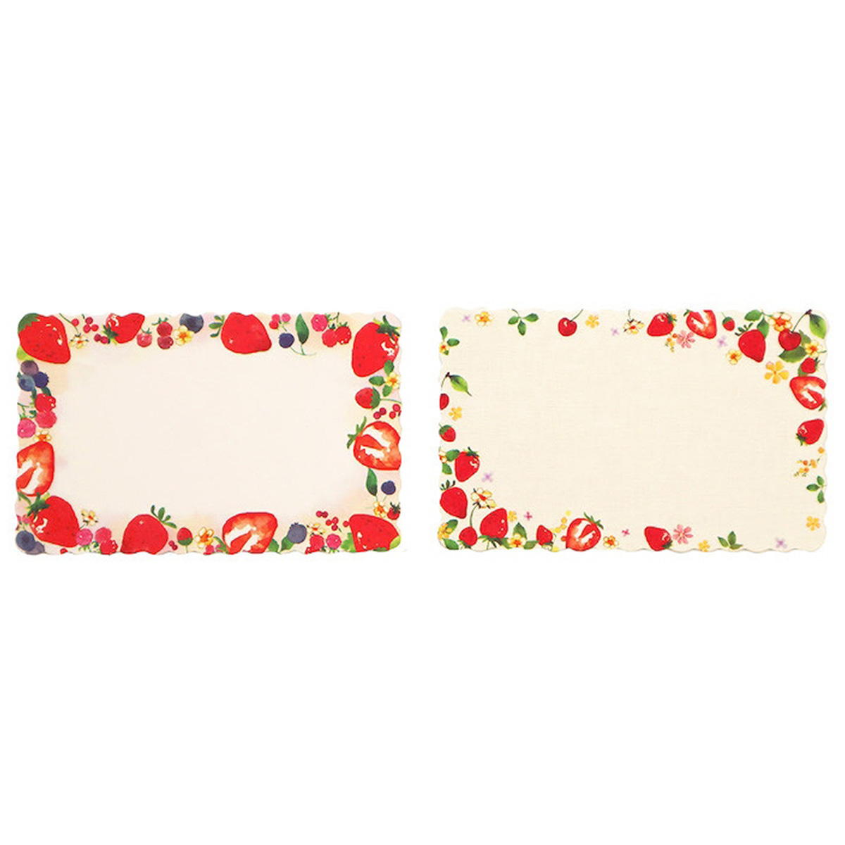 ミニカード ダイカット 15P ベリー 313569