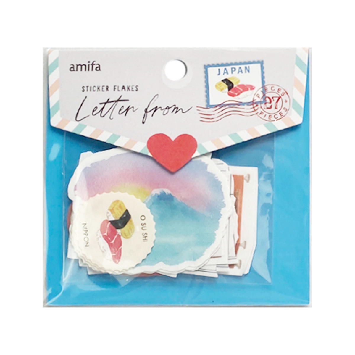 フレークシール 27P Letter from 313716