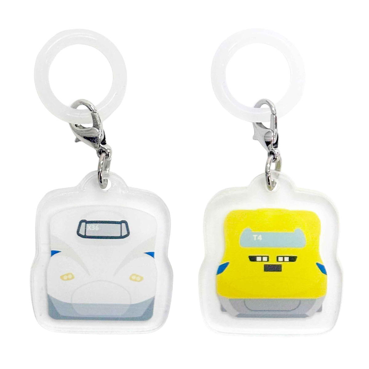 【在庫限り】傘チャーム のぞみ・923形ドクターイエロー 313756