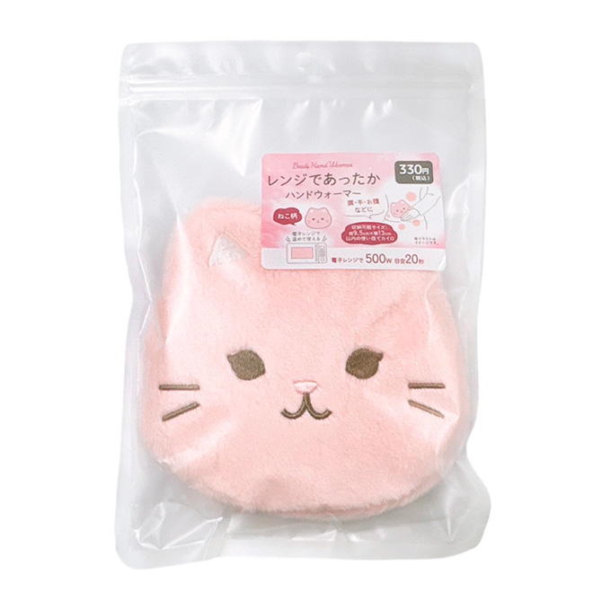 レンジであったかアニマルハンドウォーマー ねこ 314021