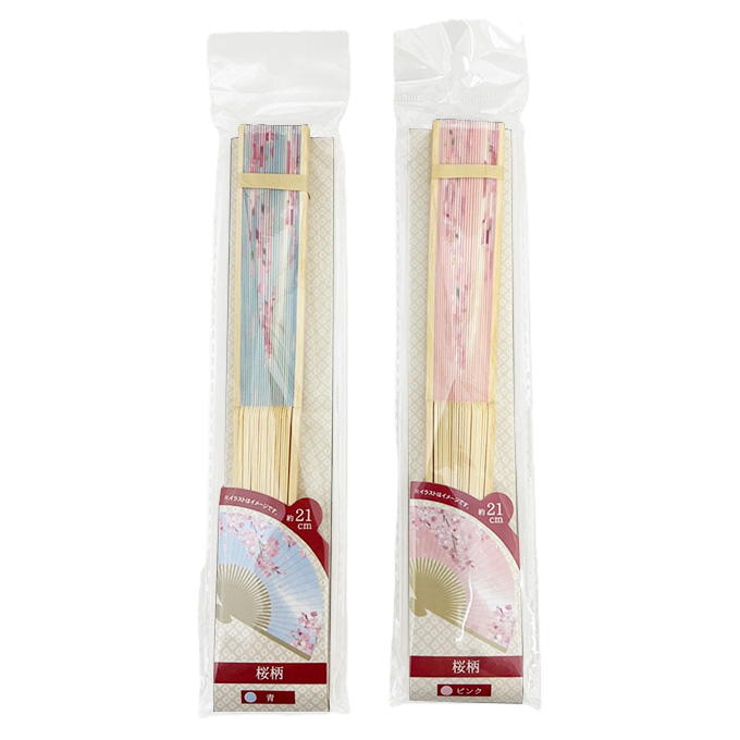 【在庫限り】扇子21cm 桜柄 314410