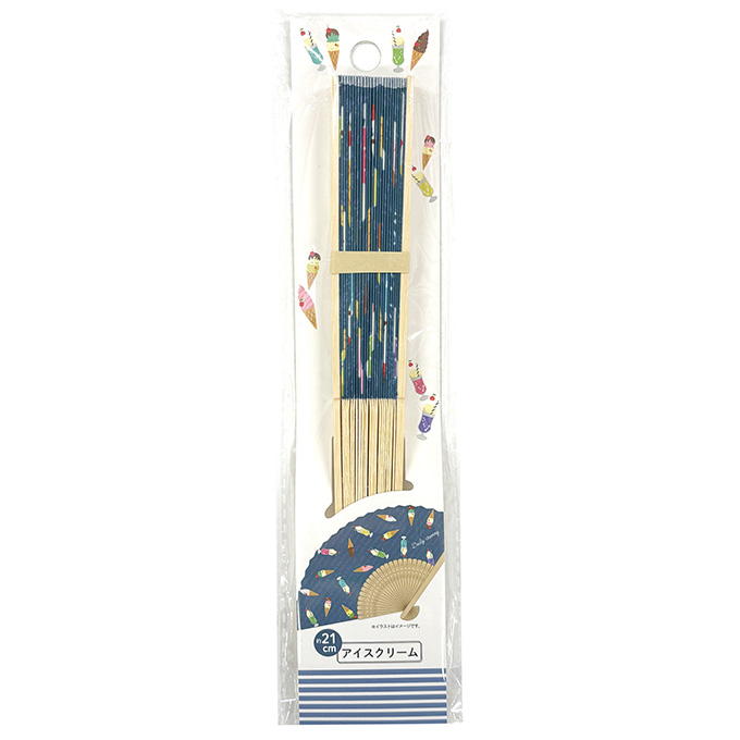 扇子アイスクリーム21cm 314438