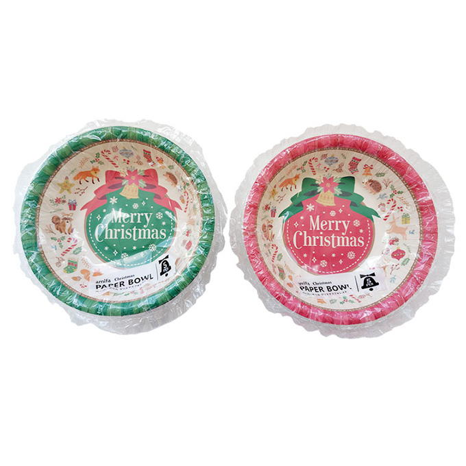 ペーパーボウル 5P クリスマスフォレスト 315837