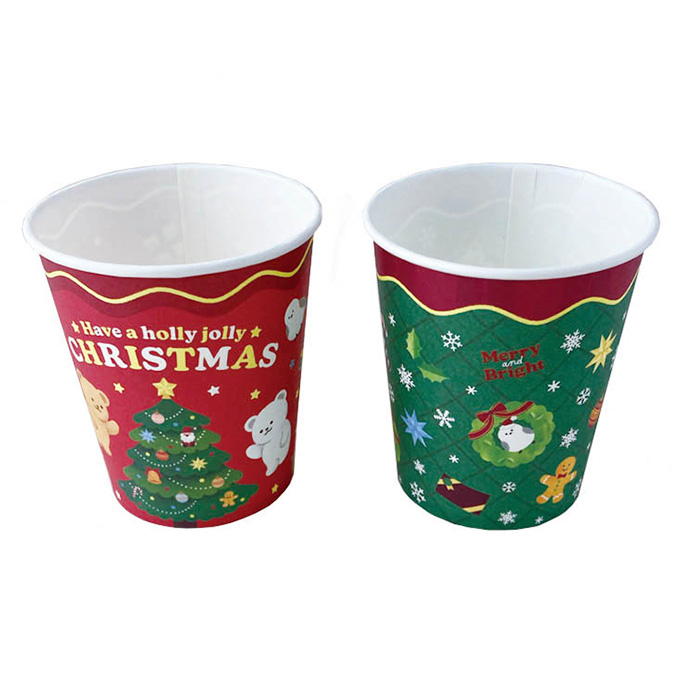 ペーパーカップ 200ml 10P クリスマスフレンズ 315861