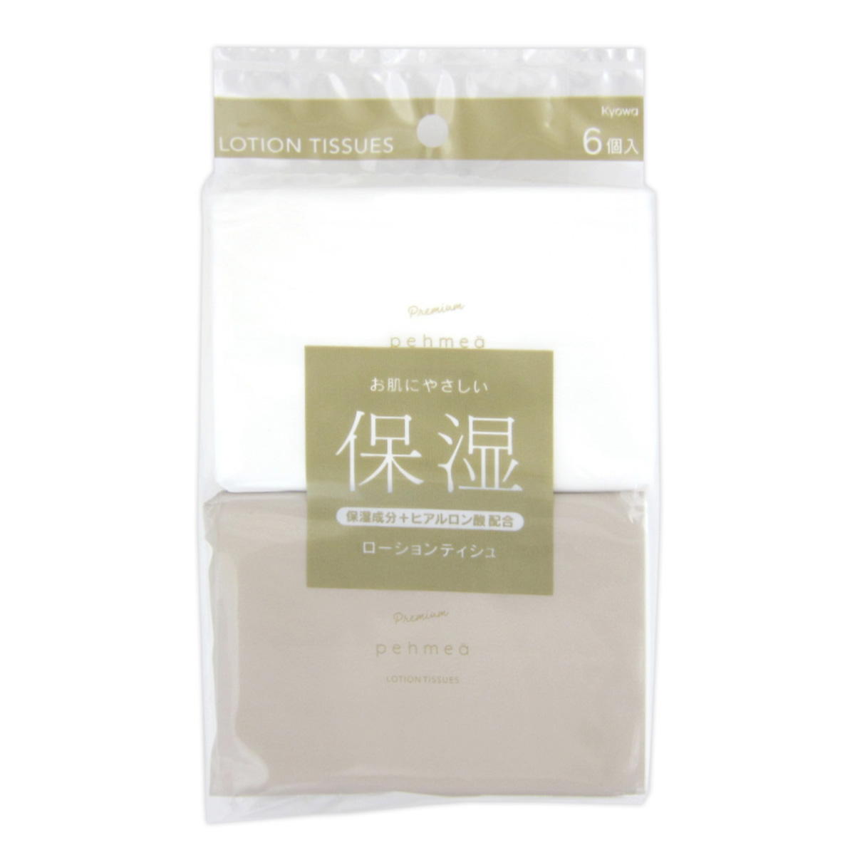 プレミアムローションティシュ 6個入 317851
