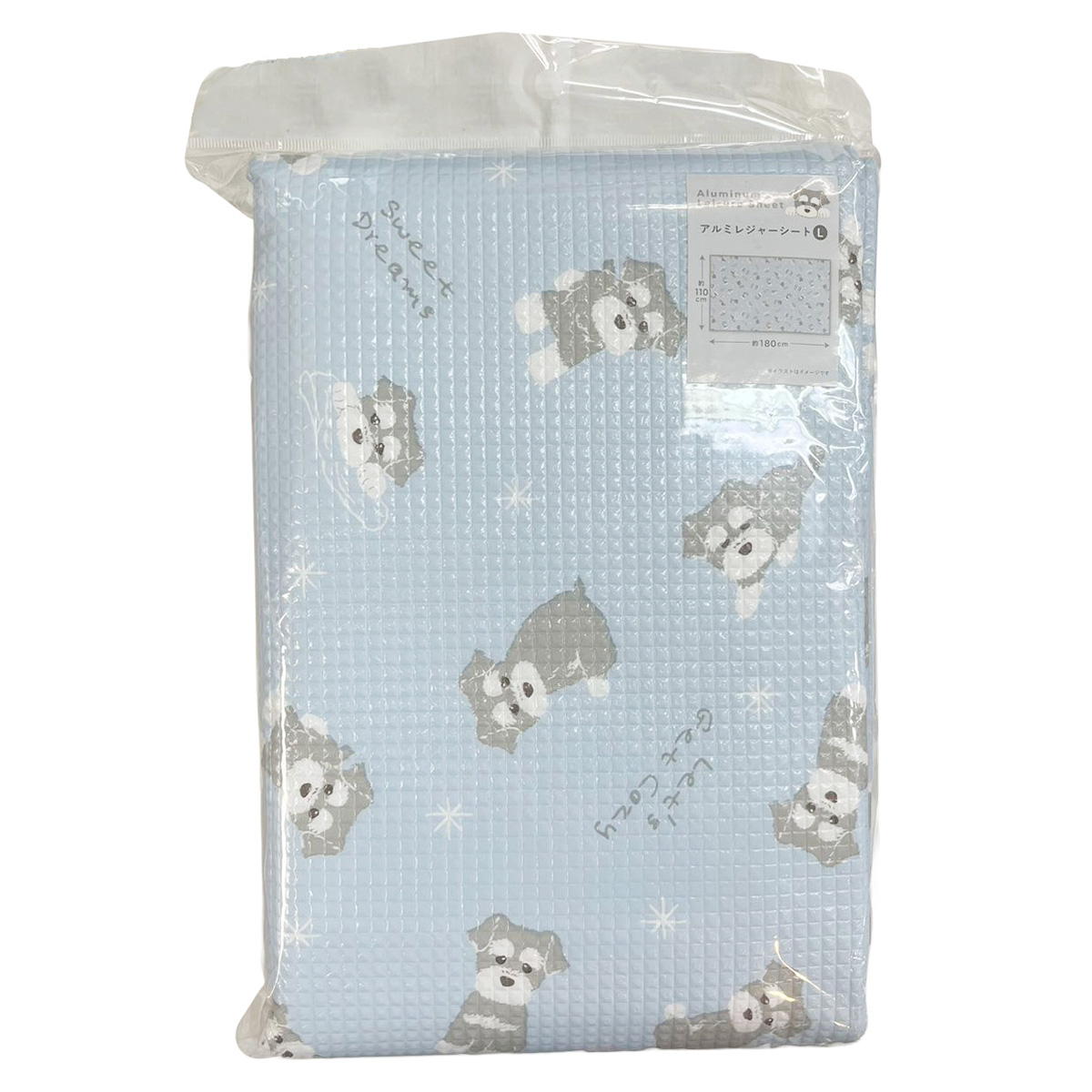 【在庫限り】レジャーシートL シュナウザー 318075