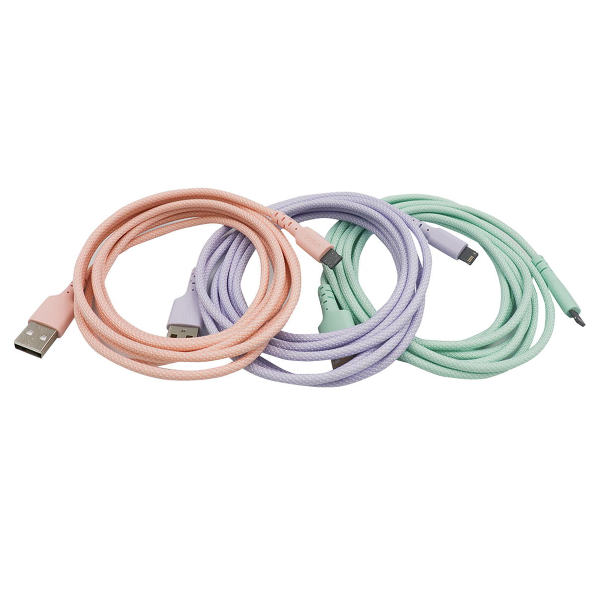 ライトニング充電専用メッシュケーブル2m 319218