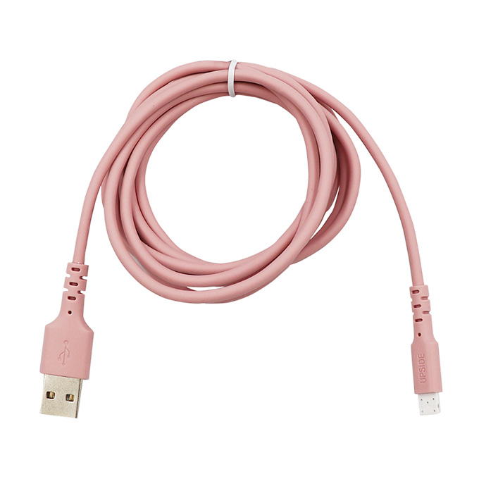 くすみカラー ライトニングケーブル 2m 充電転送 PK 319284