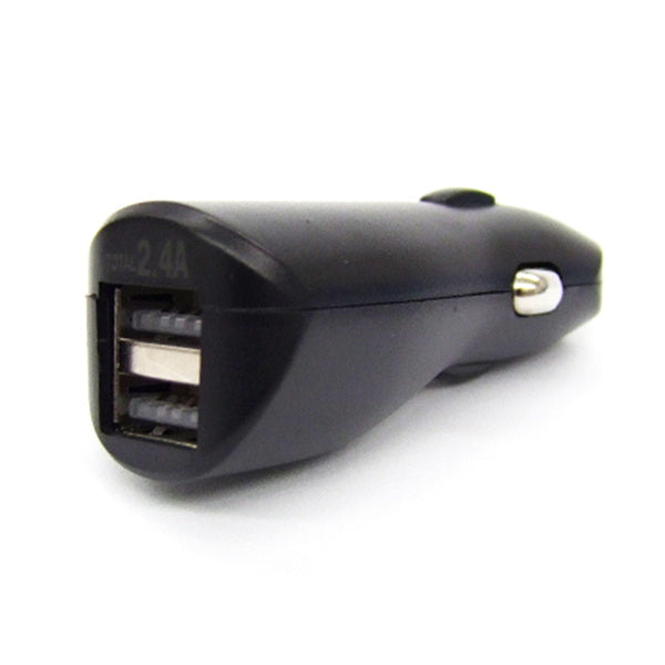 カーチャージャー スマホ充電器 車載充電器 シガーソケット USBシガープラグ 2ポート 2.4A 320117