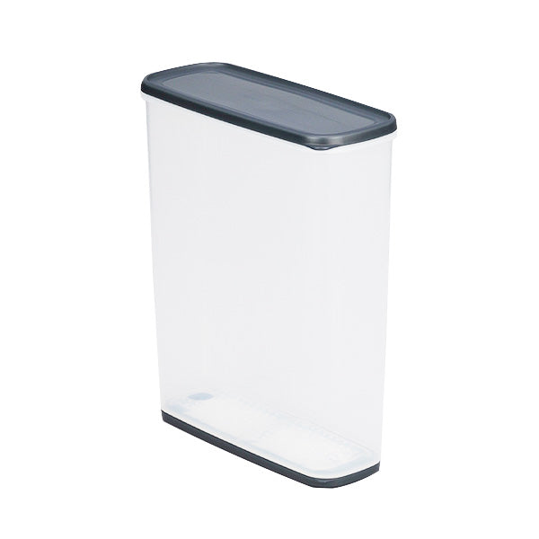 食品保存容器 乾物ストッカー6.0 乾物保存容器 クリアーブラック ストック収納 320183