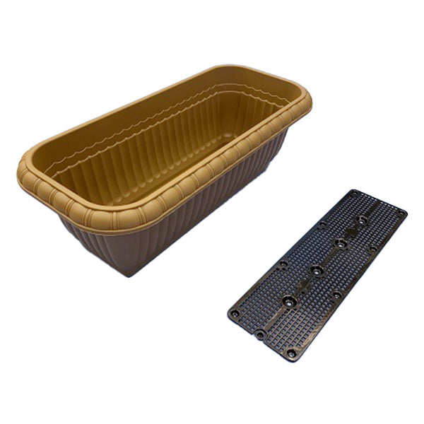 植木鉢 ハスミンプランター No550 ディープブラウン 321081