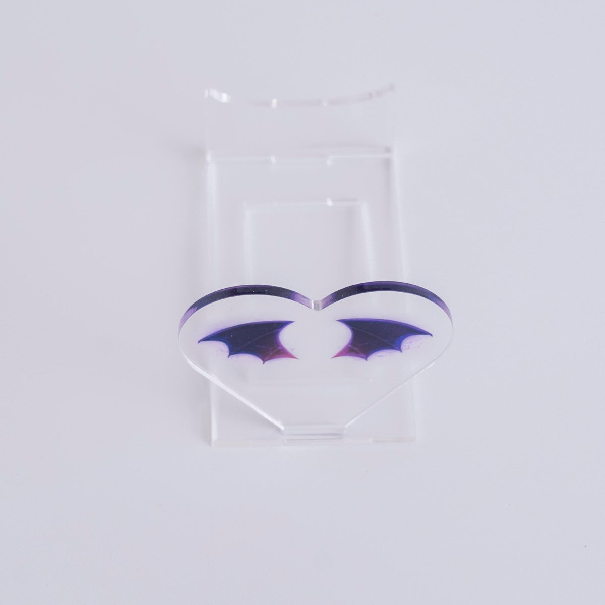 アクリルスタンド アクスタ 背景付きぬいぐるみスタンド 悪魔の羽柄 俵型ぬい用 ぬい活 322242