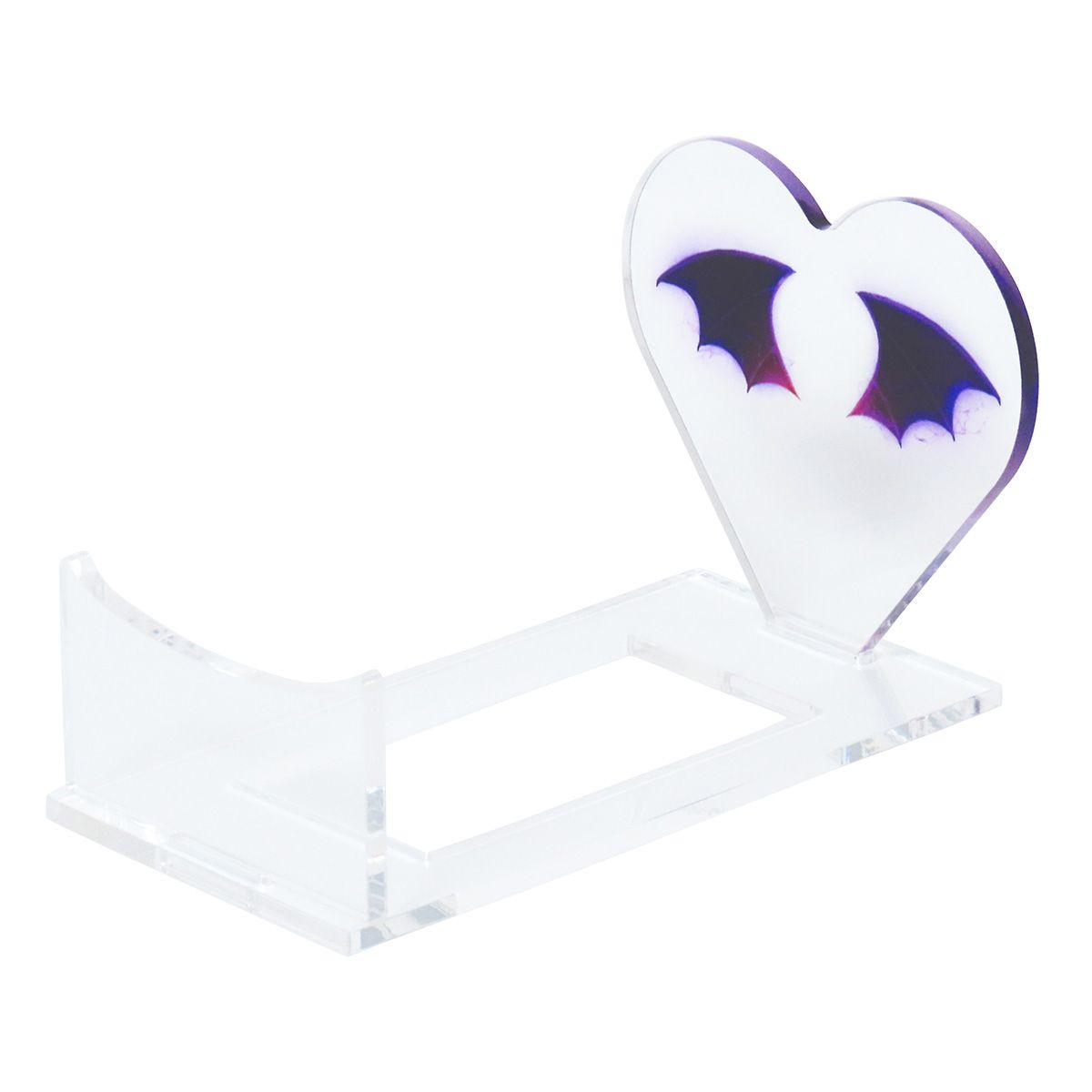 アクリルスタンド アクスタ 背景付きぬいぐるみスタンド 悪魔の羽柄 俵型ぬい用 ぬい活 322242