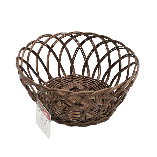 【在庫限り】小物入れ 雑貨入れ PPバスケットPPバスケット 大きめ 24x10cm 322960