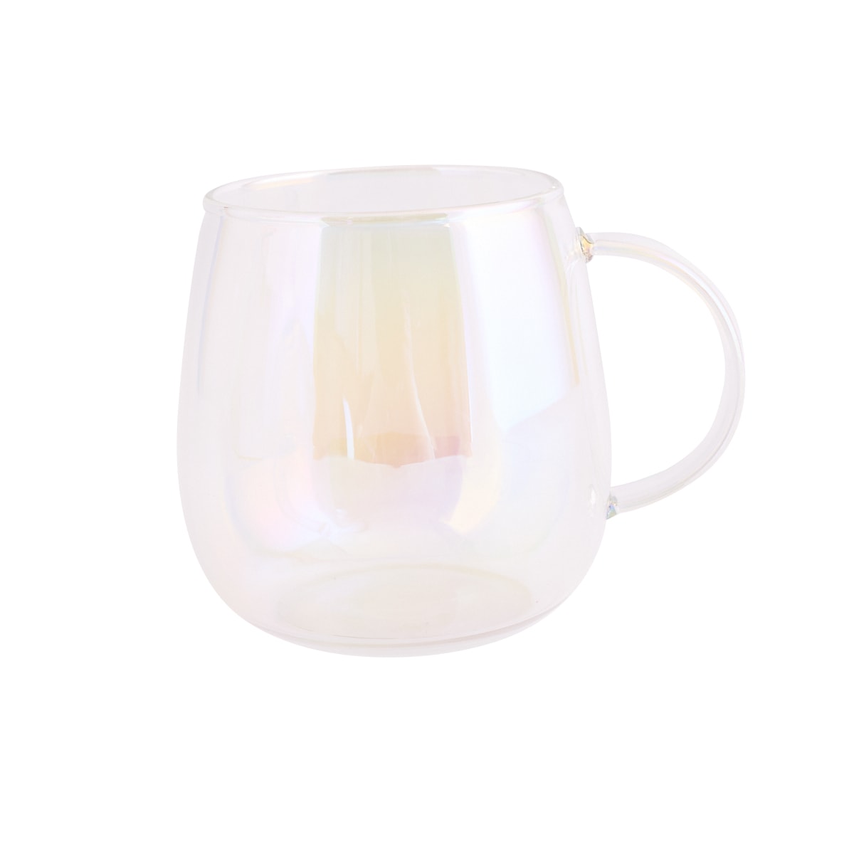 ガラスマグカップ 耐熱オーロラガラスマグ 約450ml 323026