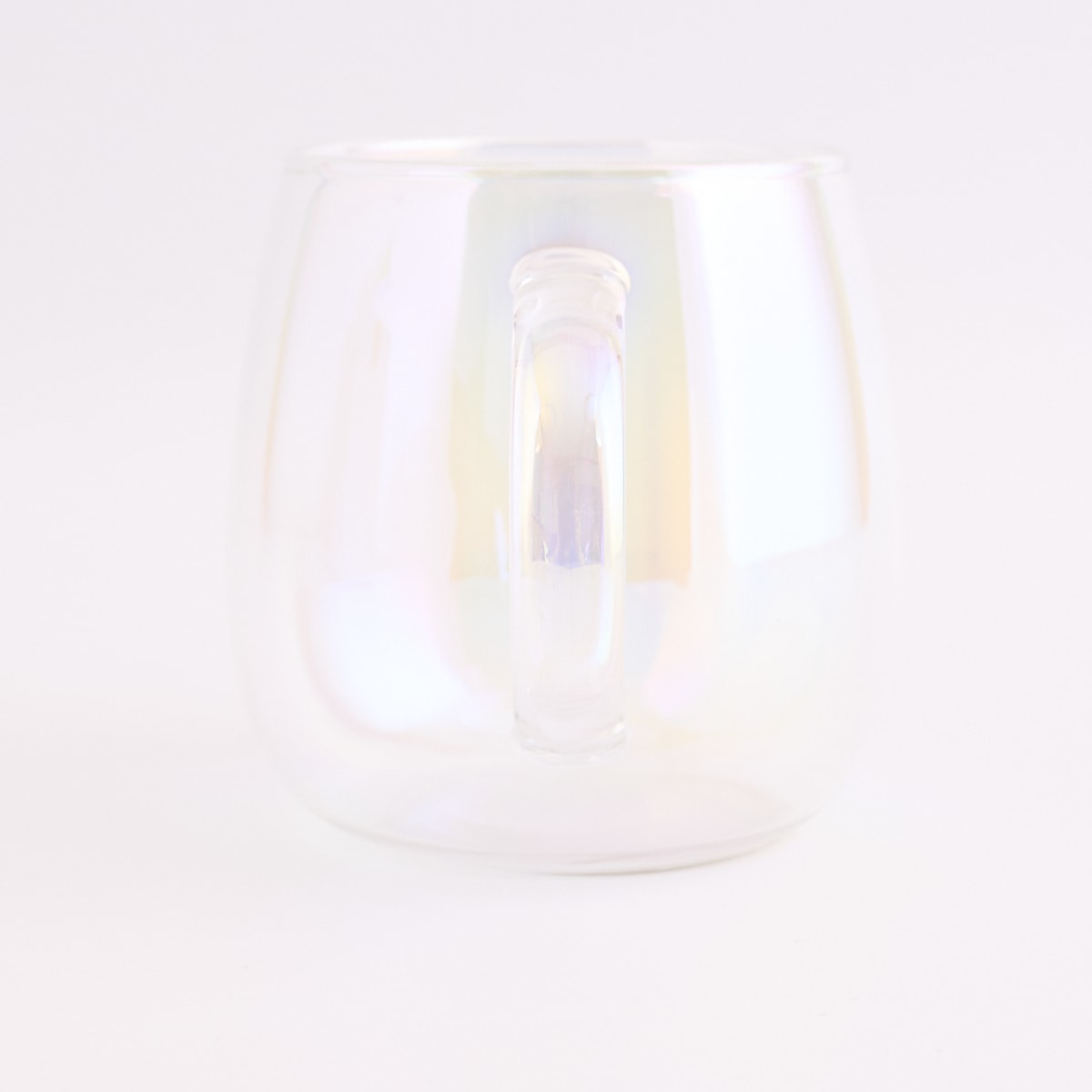 ガラスマグカップ 耐熱オーロラガラスマグ 約450ml 323026