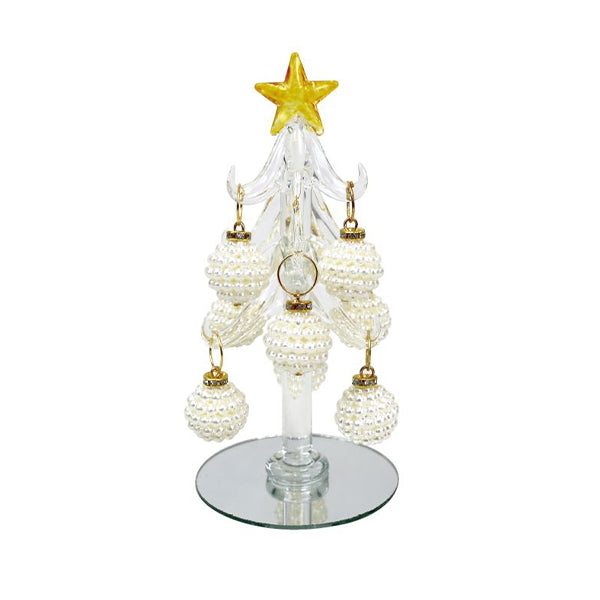 【OUTLET】ガラスツリー パール 323088