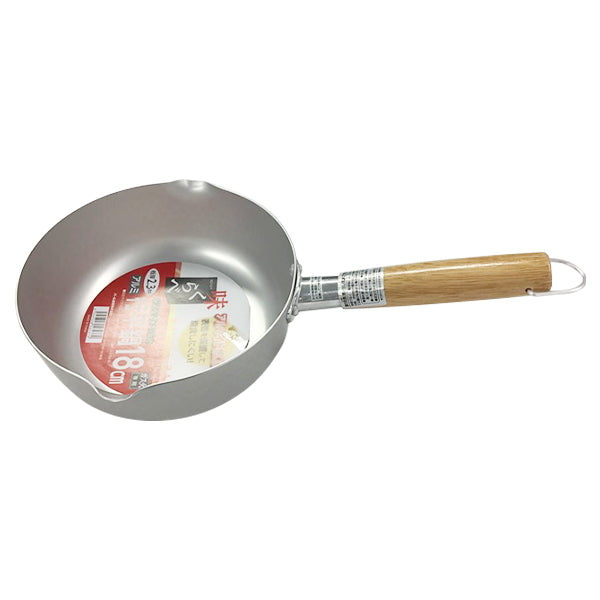 片手鍋 雪平鍋 マルチパン アルマイト加工 アルミ行平鍋 18cm 323183