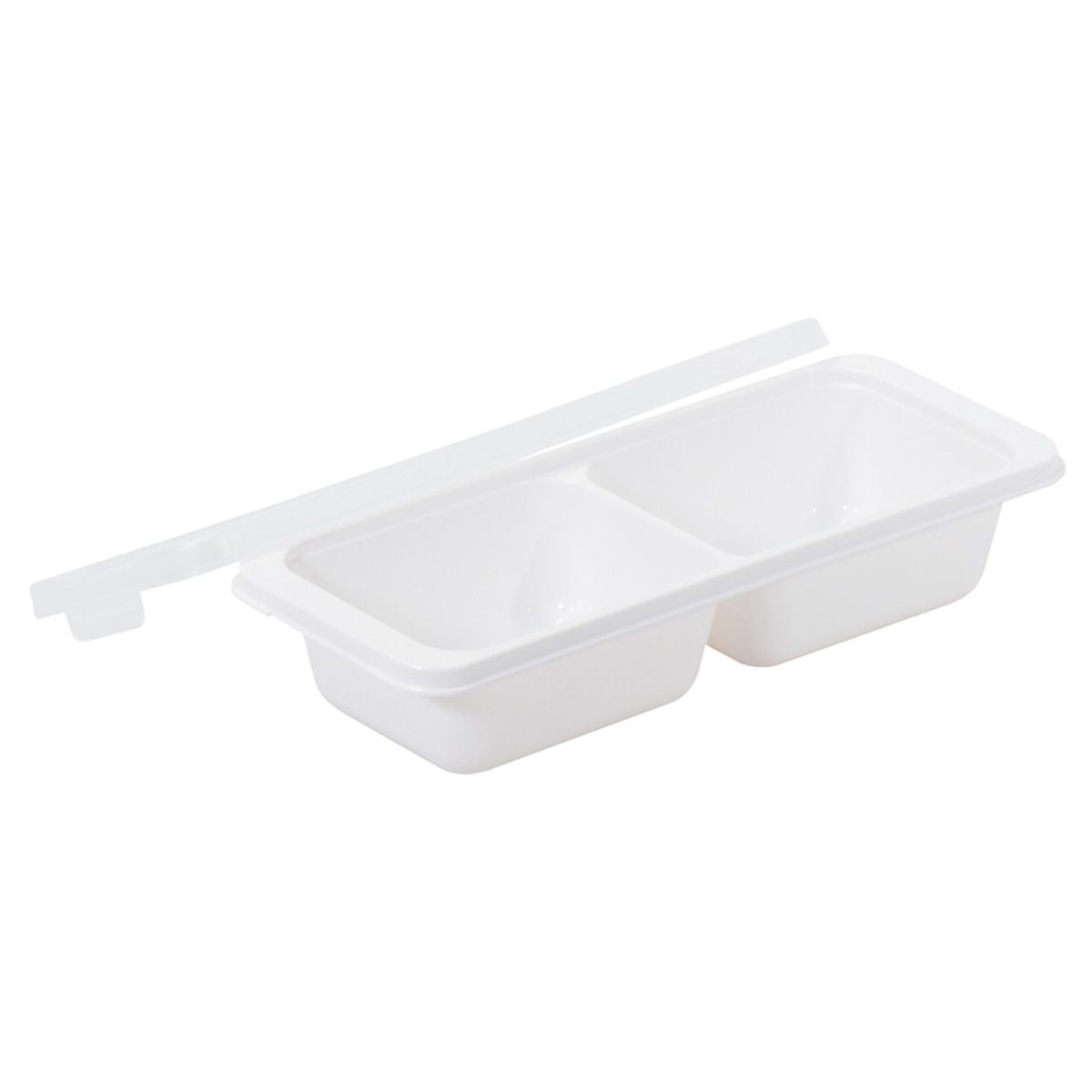 食品保存容器 ストック容器 冷凍可 冷凍つくりおきトレー角/小判 2P 323702