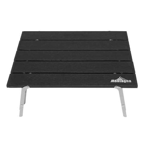 アウトドアテーブル ポータブルテーブル ローテーブル コンパクト Montagna モンターナ 折りたたみ 高さ2段階調整 40cm HAC3018 323893